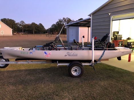 Used Boats For Sale in Rocky Mount, North Carolina by owner | 2018 Other Hobie Pro Angler 17T